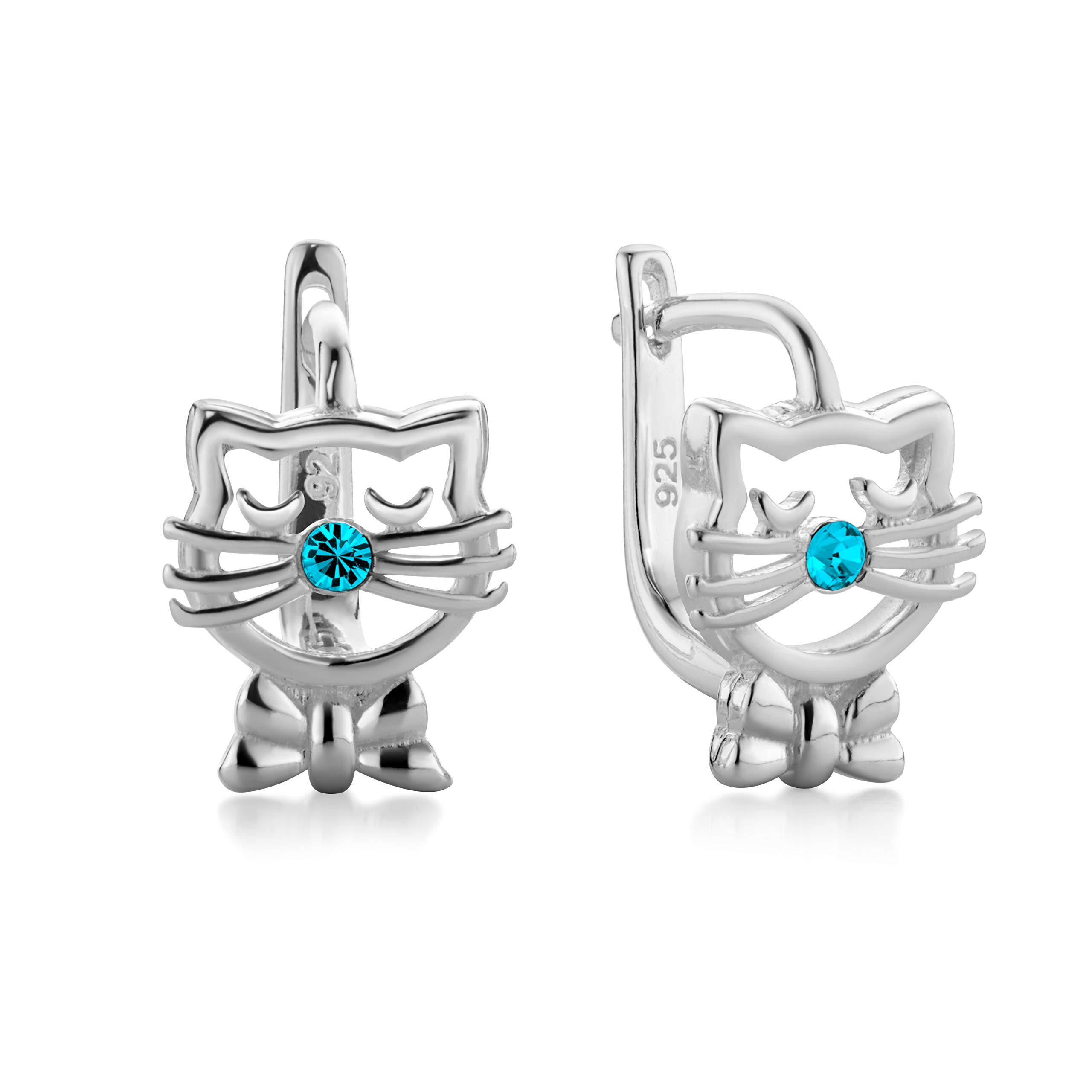 butterflyNiña Plata de ley 925 Rojo Embalaje Ecológico Joyas Regalo Para Niños
