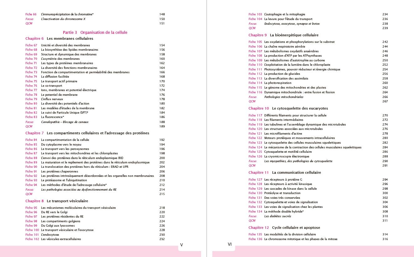 Le cours de biologie cellulaire et moléculaire - 5e éd.