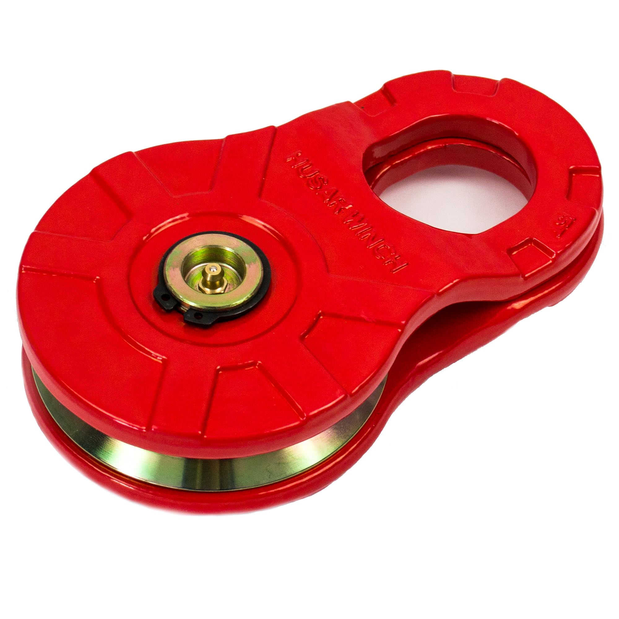 Poulie de Mouflage S 15T, Capacité de Charge 15000 kg Double la Force de Traction, change la direction du Corde,Soulage le Moteur idéal pour Traction,Camions,Remorques et Tout-terrain,4x4