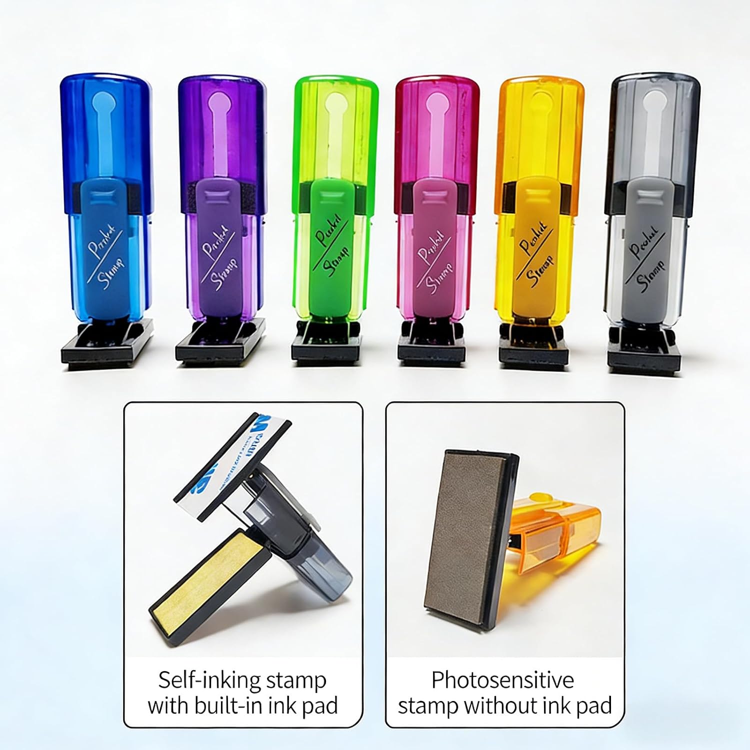Photopolymer Stamping Housing for Quick Stamping on Envelopes Gift Wrapping and Creative Designs Easy to Use Postage