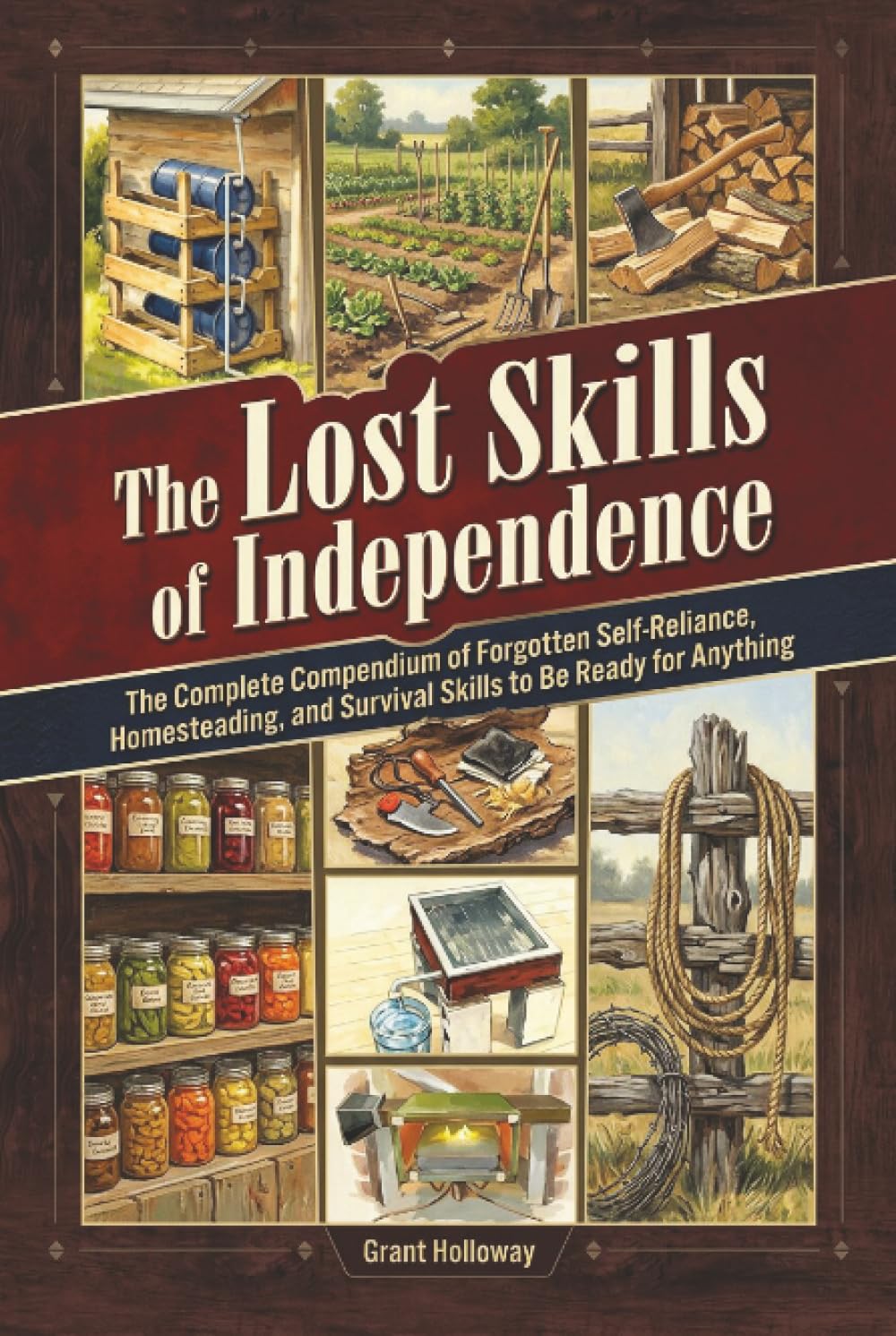 The Lost Skills of Independence: The Complete Compendium of Forgotten Self-Reliance, Homesteading, and Survival Skills to Be Ready for Anything