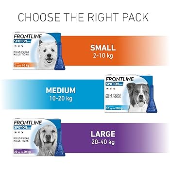Frontline Spot On For Medium Dog (23-44 Lbs,6 Tubes) Brand|For CAD $90.00, HHCS