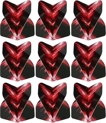PATIKIL Dart Flights - Paquete de accesorios de dardos estándar PET para punta de acero