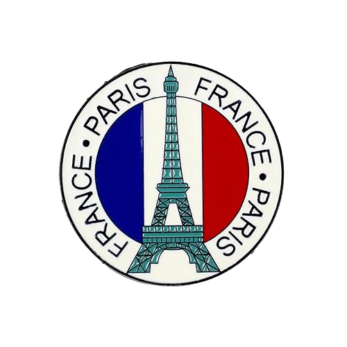 Paris Enamel Pin, Eiffel Tower France Pin Brooch Gift For
