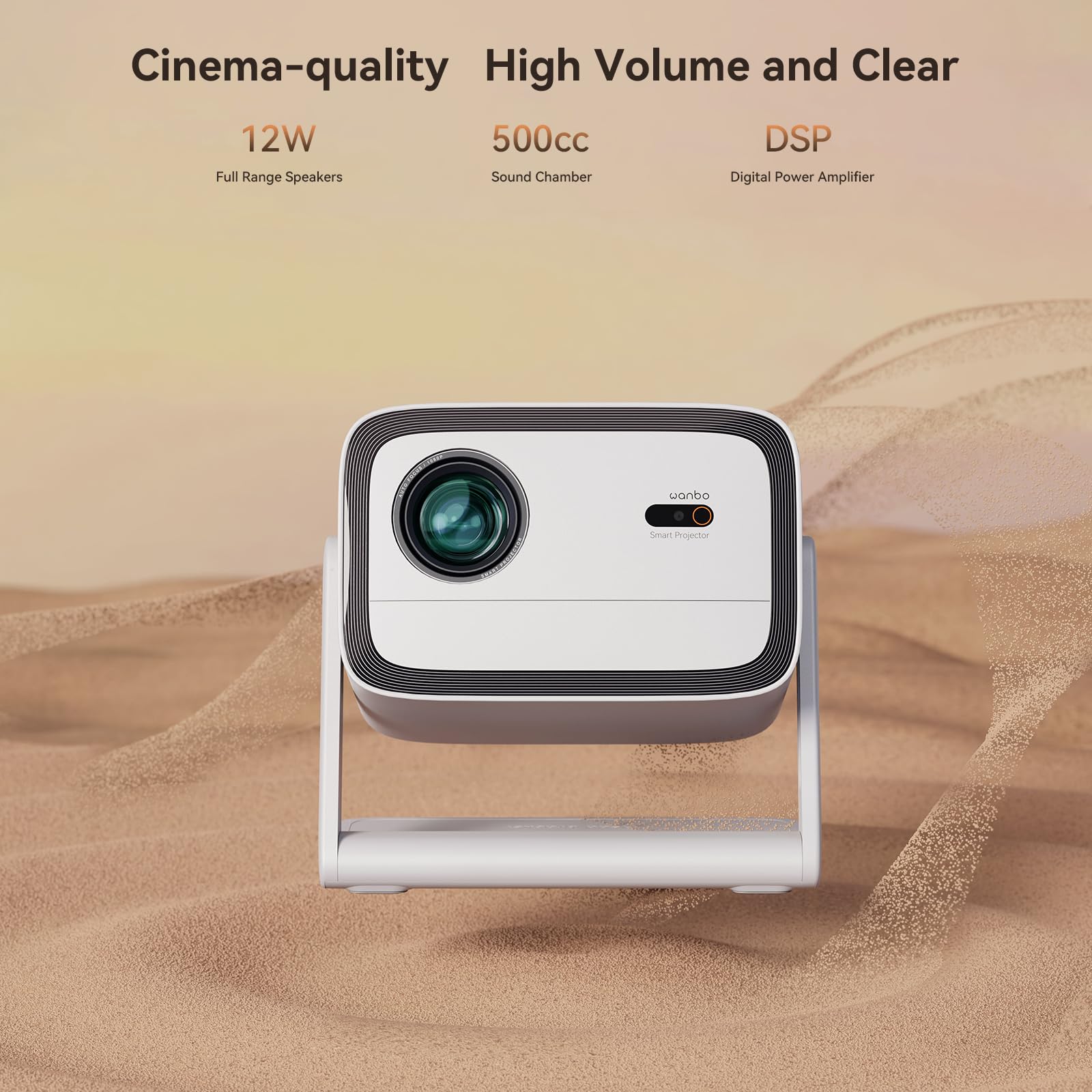 Amazon.com: Wanbo Vali 1 Smart Projector, 900ANSI, Android TV