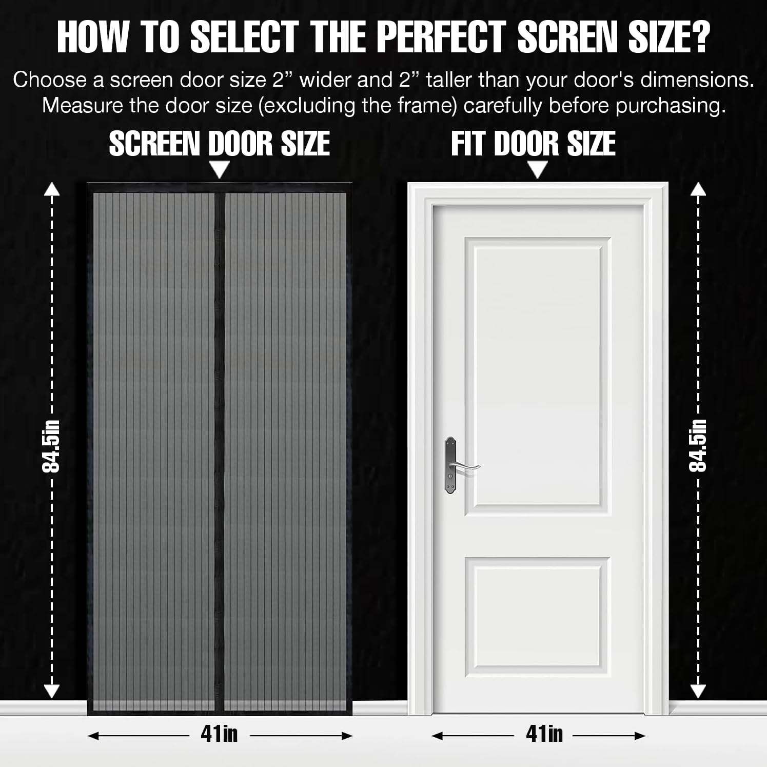 Magnetic Mosquito Net Door - Insect Protection -3 Magnetic Mosquito Net Door - Insect Protection -3