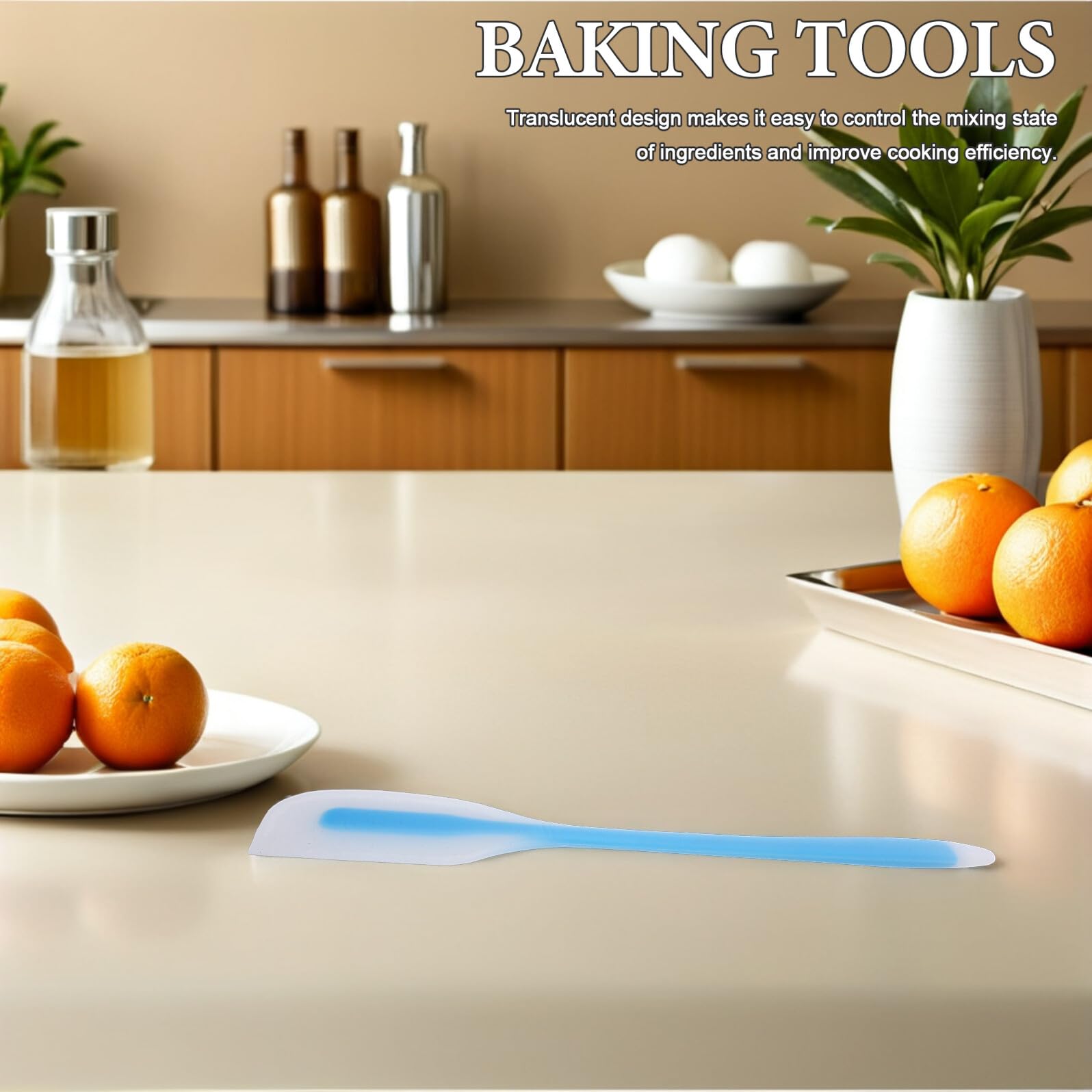 20 Stück Teiliges Hitzebeständiges Silikon-spachtel- Nahtlose Küchen-silikonspatel für Backen Kochen Rühren Flexibler Lebensmittelechter Antihaft-teigschaber für Pfannen und