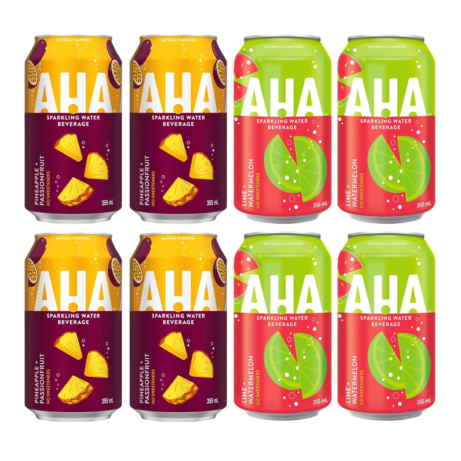 Amazon.com: AHA Sparkling Water - Calorie Free, Sweeteners Free