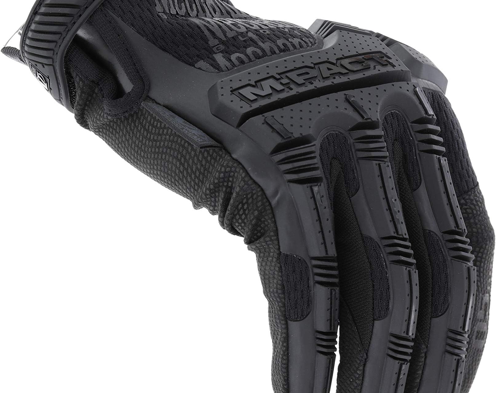 Mechanix Wear: M-Pact 0.5mm High-Dexterity Covert Tactical Work Gloves - Touch Capable, Impact Protection, Absorbs Vibration (Large, All Black)