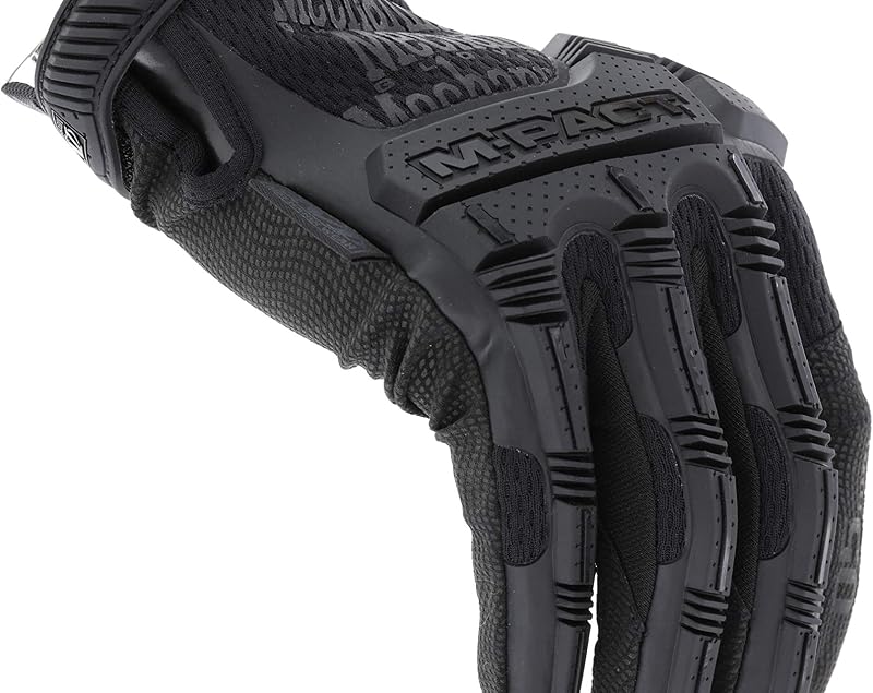 Mechanix Wear M-Pact 0.5mm Covert Tactical Work Gloves Large Black | High-Dexterity 0.5mm Covert Design with Touch-Capable Impact Protection & Vibration-Absorbing Secure Construction