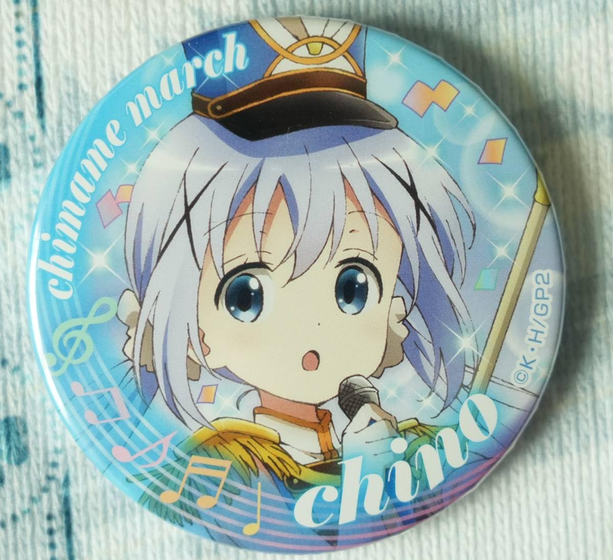 ごちうさ ご注文はうさぎですか？ チノ 缶バッジ Amazon.co.jp: ご注文はうさぎですか?? ごちうさ 缶バッジ チノ