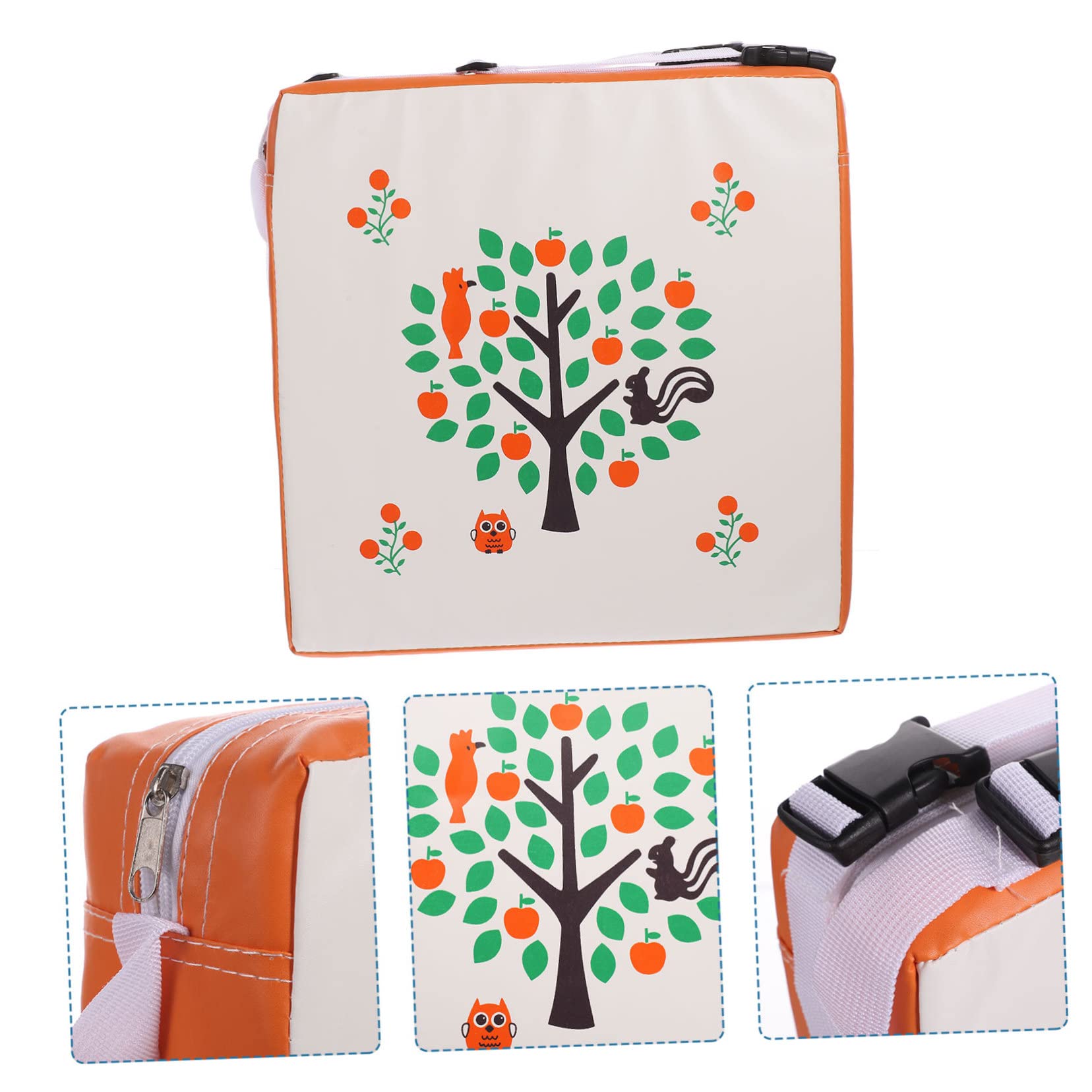 Cojín Elevador Infantil con Estampado Árbol Inteligente Seguro y Cómodo para Sillas de Comedor Ligero y Portátil