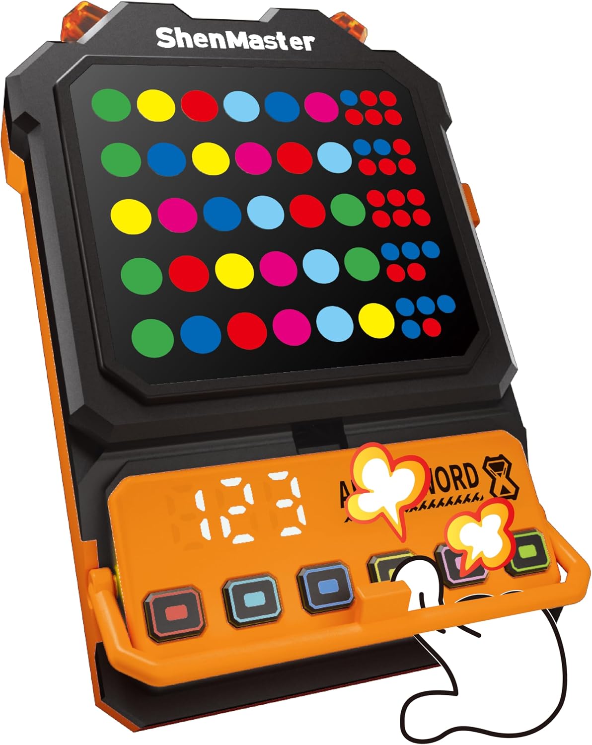 Decoder Game, 10000+ Colors Memory & Brain Teasers Games for Kids and Adults, Multiplayer Handheld Travel Memory Games for Boys & Girls, Christmas Birthday Gift, Ages 6 7 8 9 10 11 12 13 14