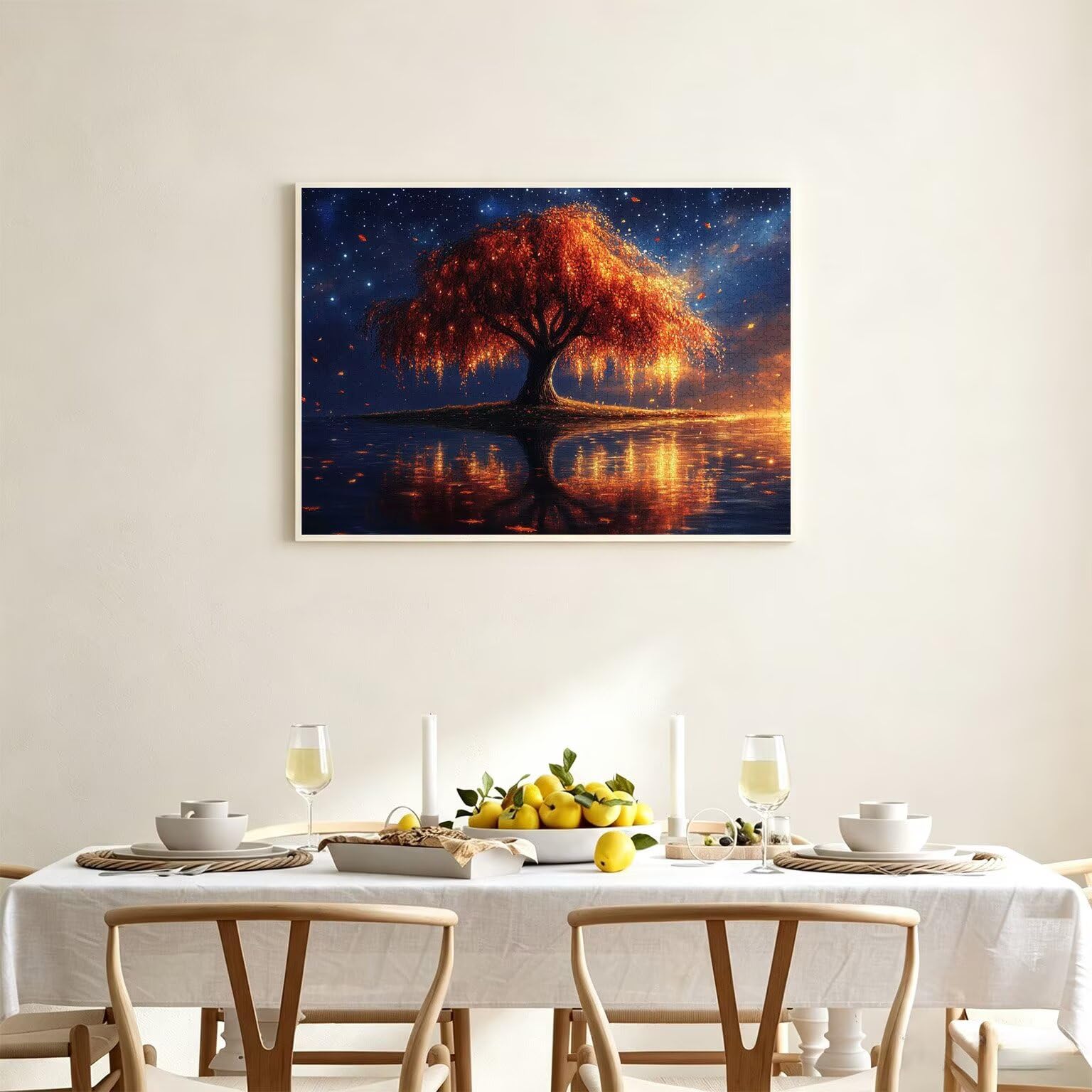 Puzzle dla dorosłych 2000, gwiaździste niebo, 99 x 70 cm, n-796
