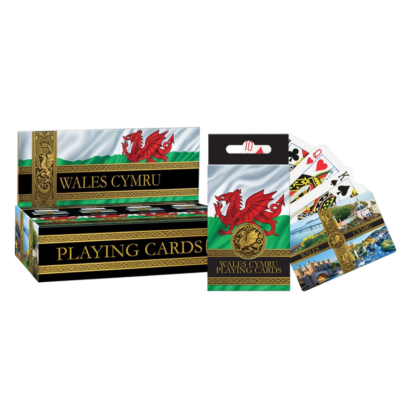 Manav Wales Photographic Playing Cards | Premium Deck Featuring Stunning Wales Landscape Photography Collectible Card Set for Games, Travel, Gifts & Welsh Souvenirs