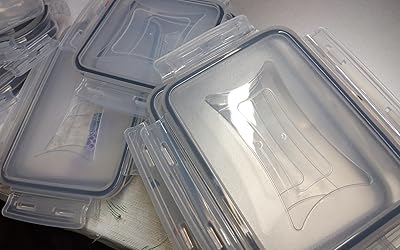 Amazon.com: Skroam 12 Pack Airtight Food Storage Containers with Lids ...