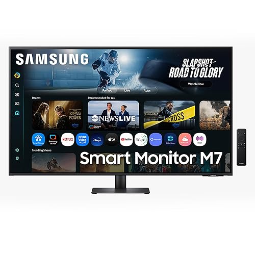 Samsung Smart Monitor M7 (S43FM702), Flat 43'', 3840x2160 (UHD 4K),