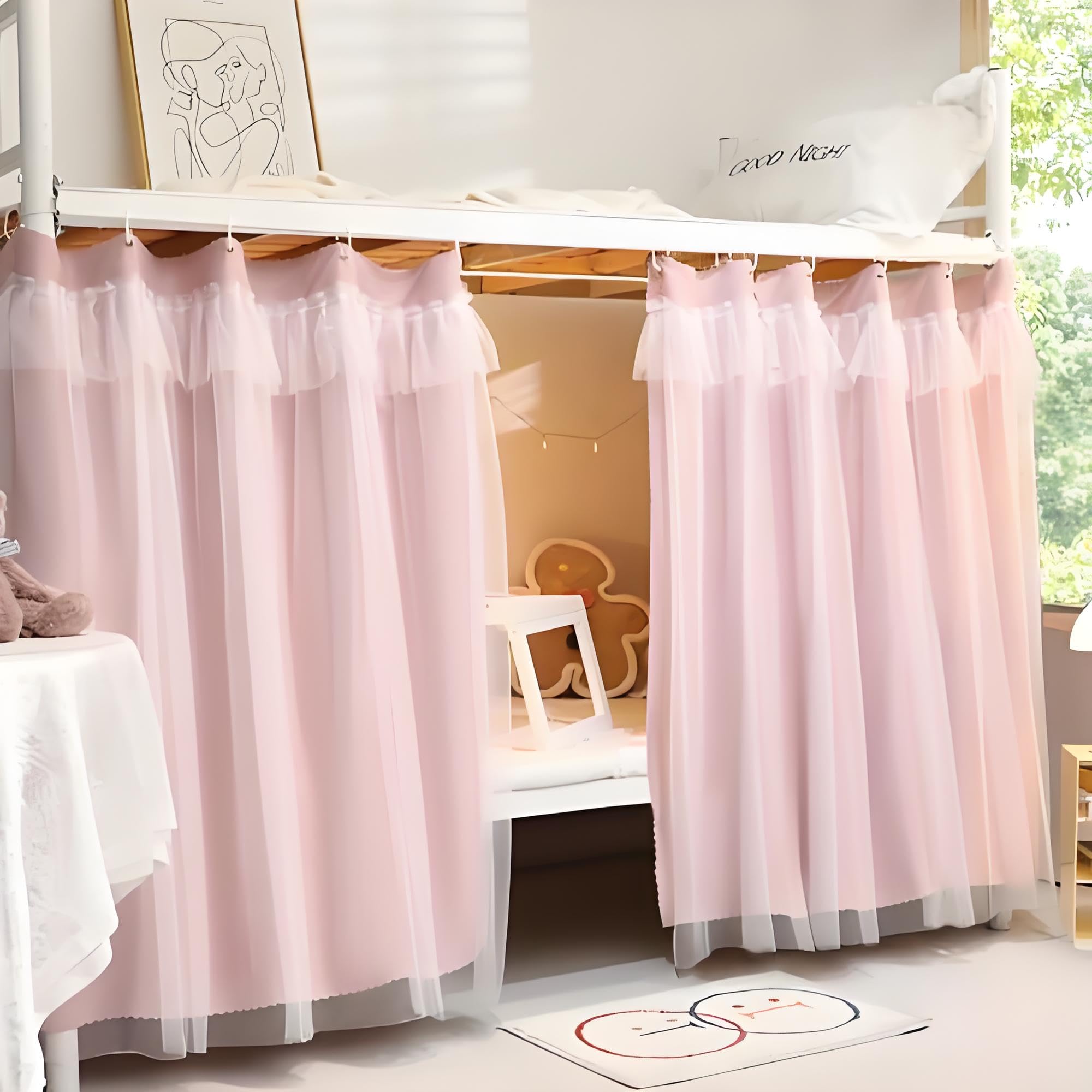 haozaikeji Bettvorhang für Etagenbett Kinder Hochbett Betthimmel Mädchen Jungen Schlafzimmer Dekor
