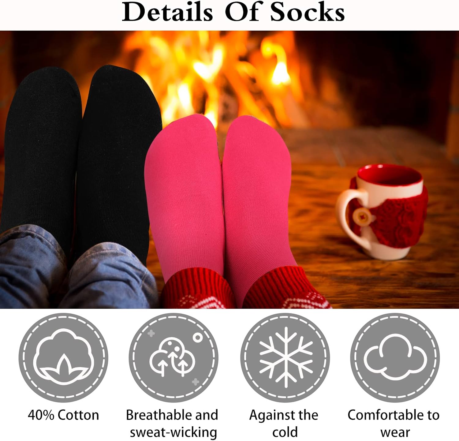 Tarpop 48 Pairs Bulk Socks for Homeless Moisture Wicking Casual Sports Ankle Socks for Homeless Unisex Adult Men Women