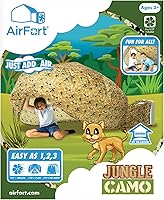 Vista 2 de The Original patentado AirFort Construye un fuerte en 30 segundos, fuerte inflable para niños, tienda de campaña de juego para 3 a 14 años, una