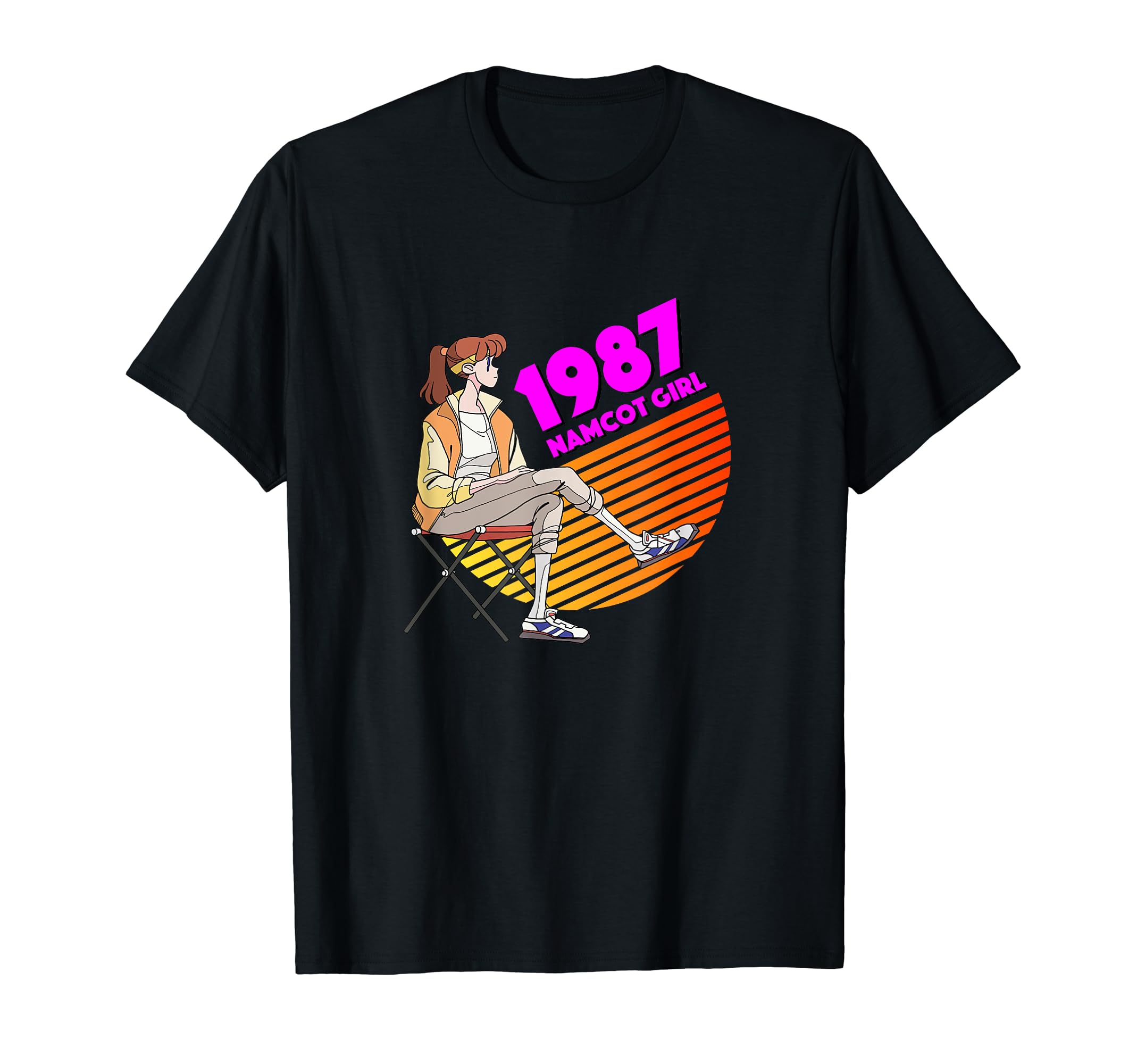 FACT・ガール×日本刀Tシャツ Amazon | ナムコットガール 003 Tシャツ | Tシャツ・カットソー 通販