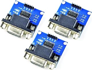 CANADUINO® 3 x RS232 to TTL UART Interface MAX232, adds Real RS232 Port to Any microcontroller