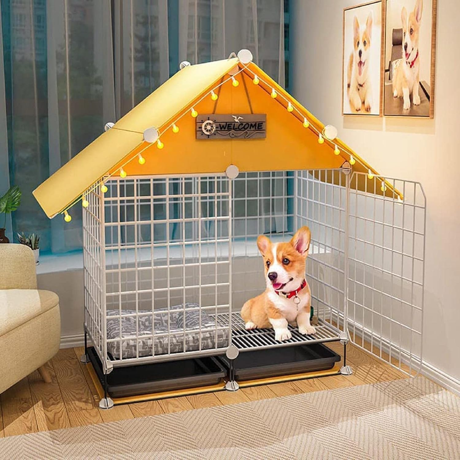 Cage indestructible pour chien : la solution définitive contre l'anxiété de séparation
