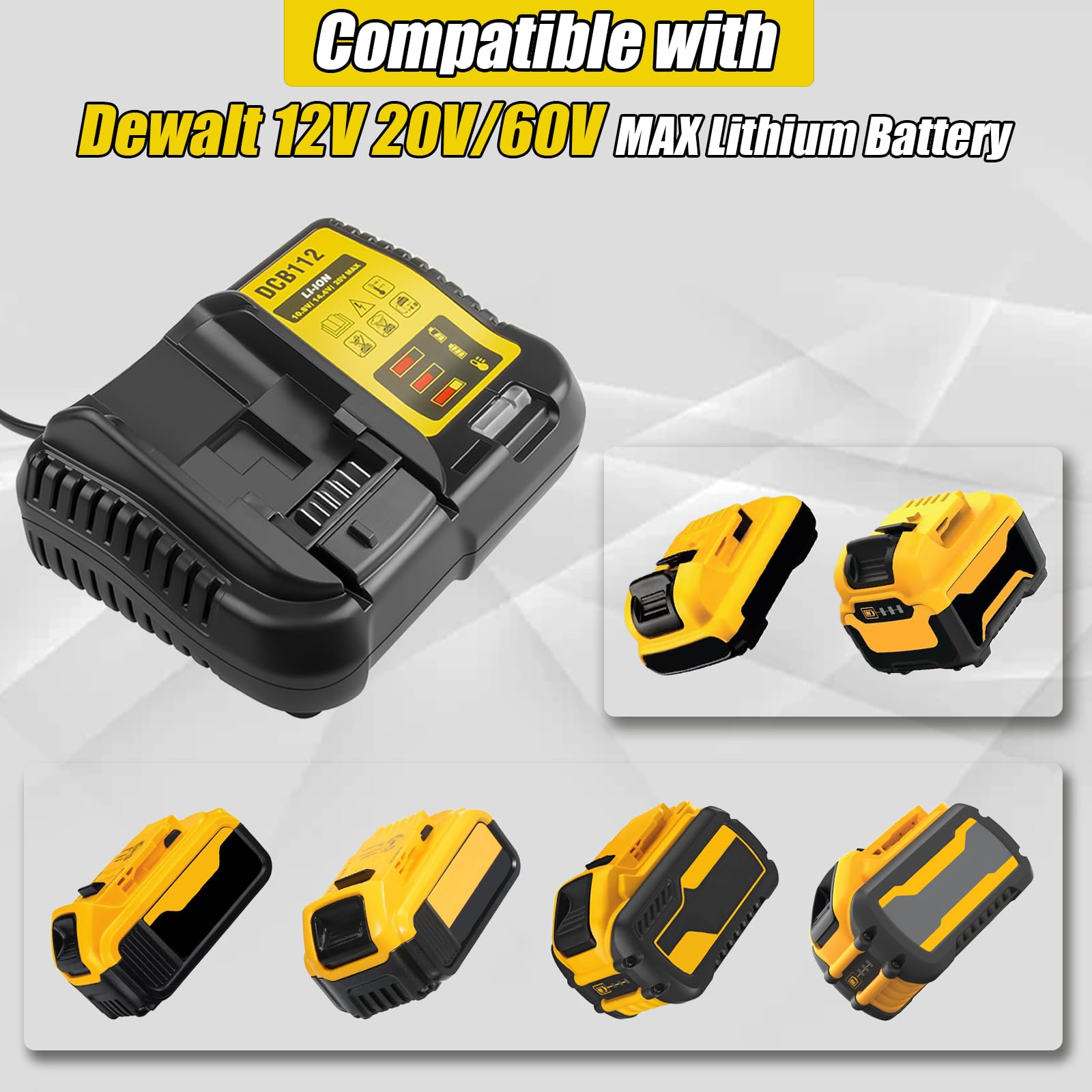 Dewalt 20v Max Battery And Charger Combo Replacement Dewalt