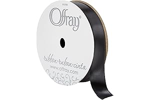 5/8 Black Ribbon: Elevate Your Crafts with Class and Sophistication