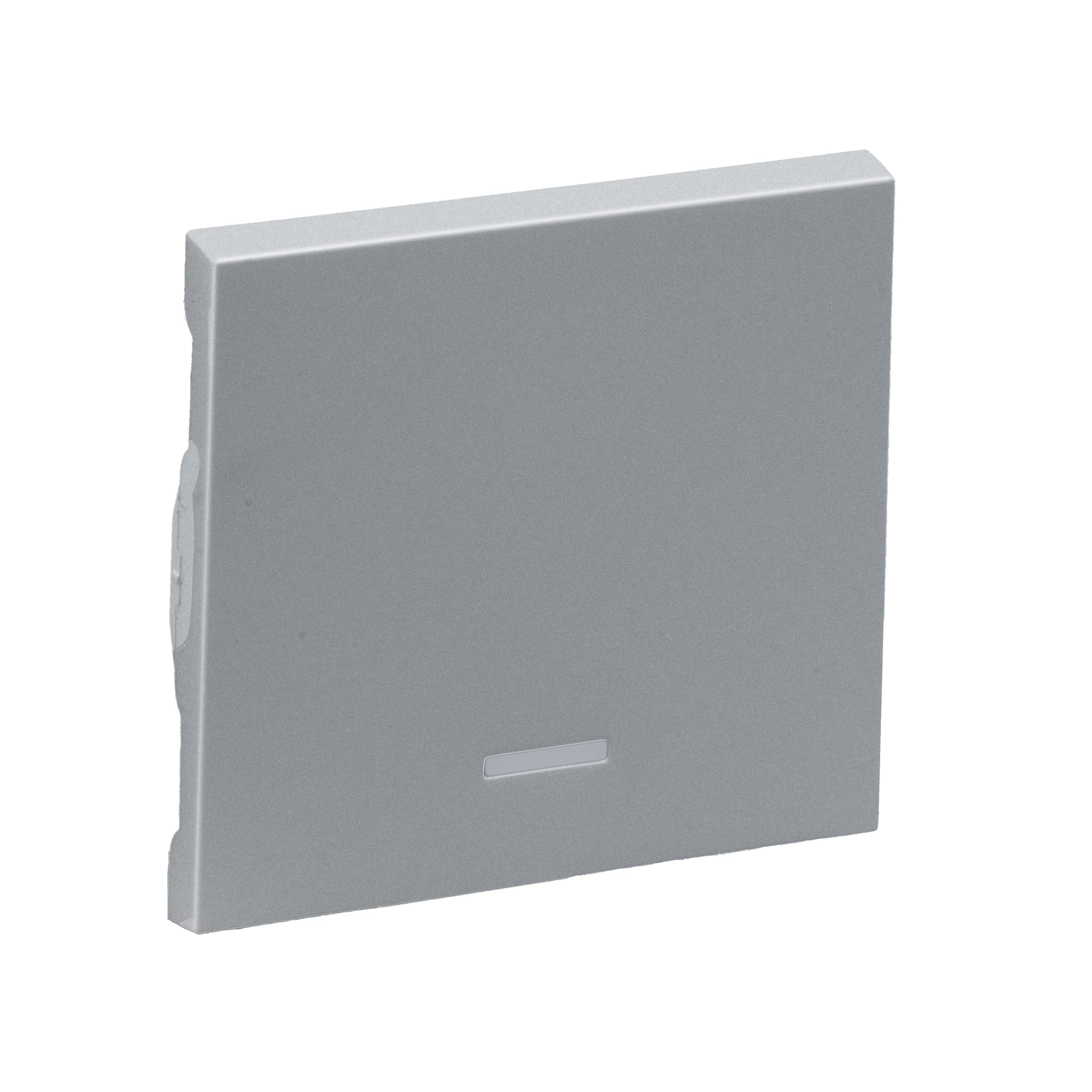 LEGRAND, Seano 765207 Rocker Switch for Illuminated Toggle Switch, Button and Cross Switch, Switch Cover, Rocker Plate, Colour: Painted Aluminium