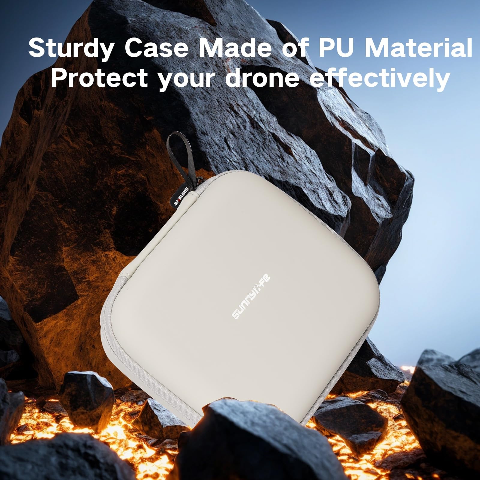 LURICO DJI Flip Custodia Impermeabile Portatile per Combo e Accessori - Grigio