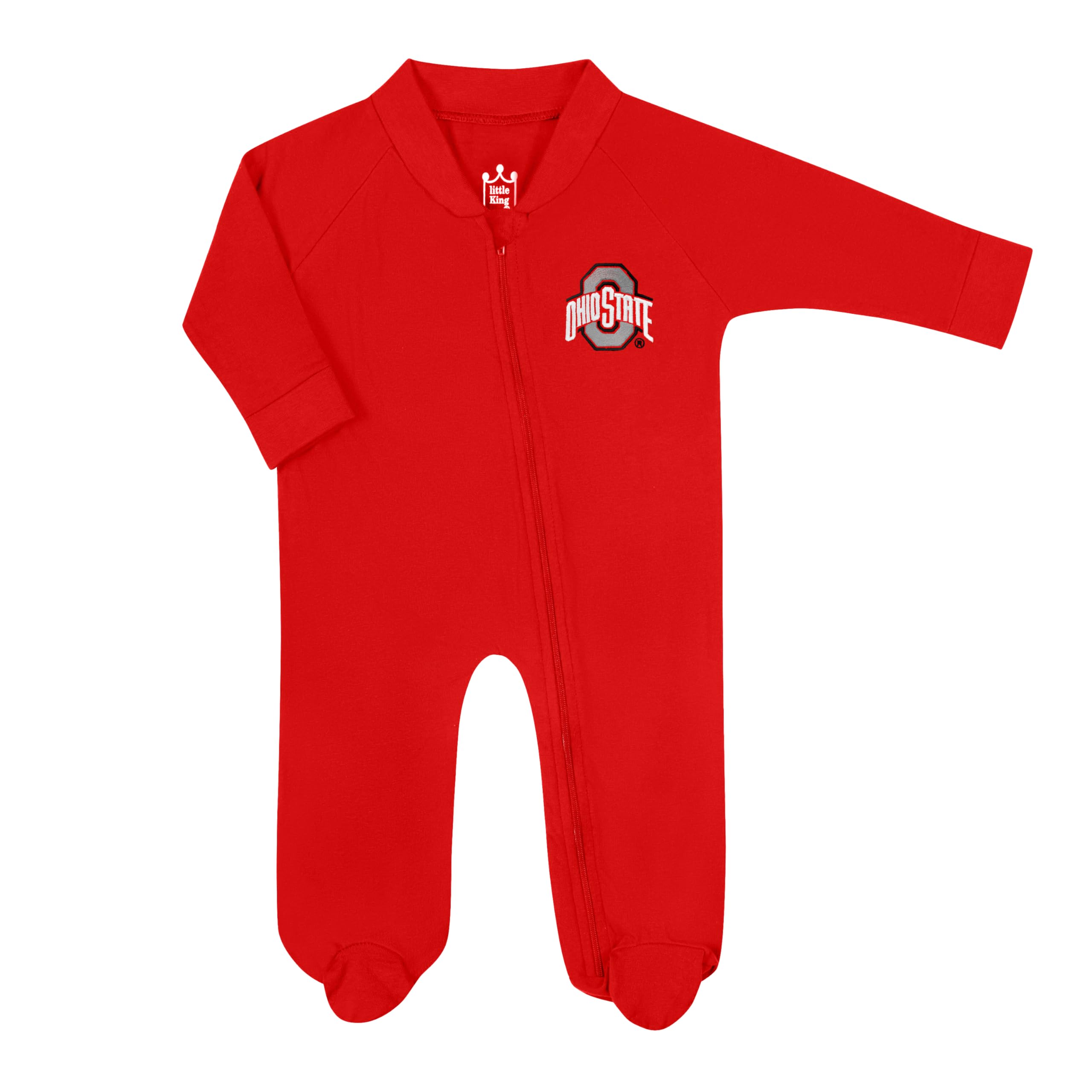 Little King Footed Romper