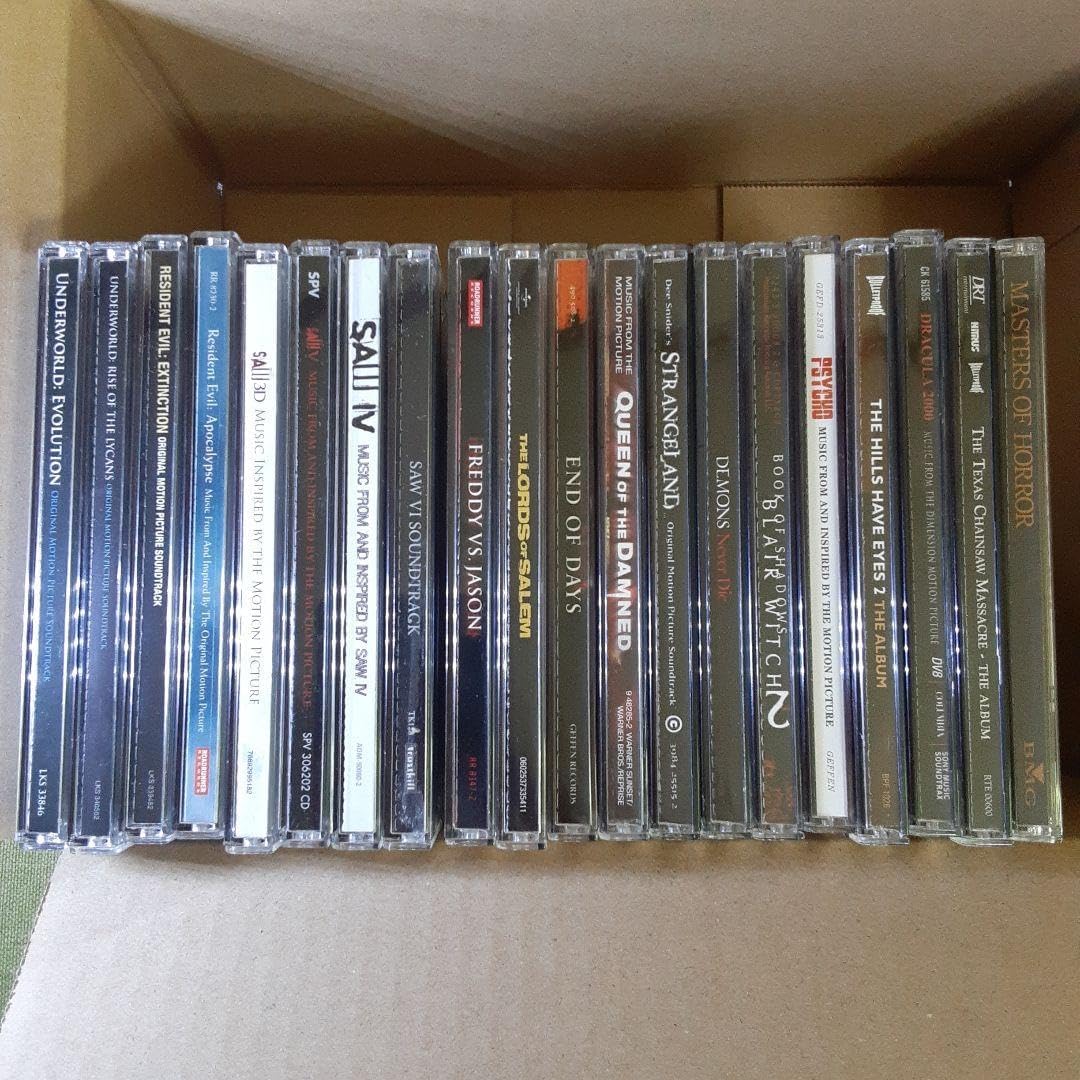 ホラー映画系サントラCD20枚セット ホラー映画系サントラCD20枚