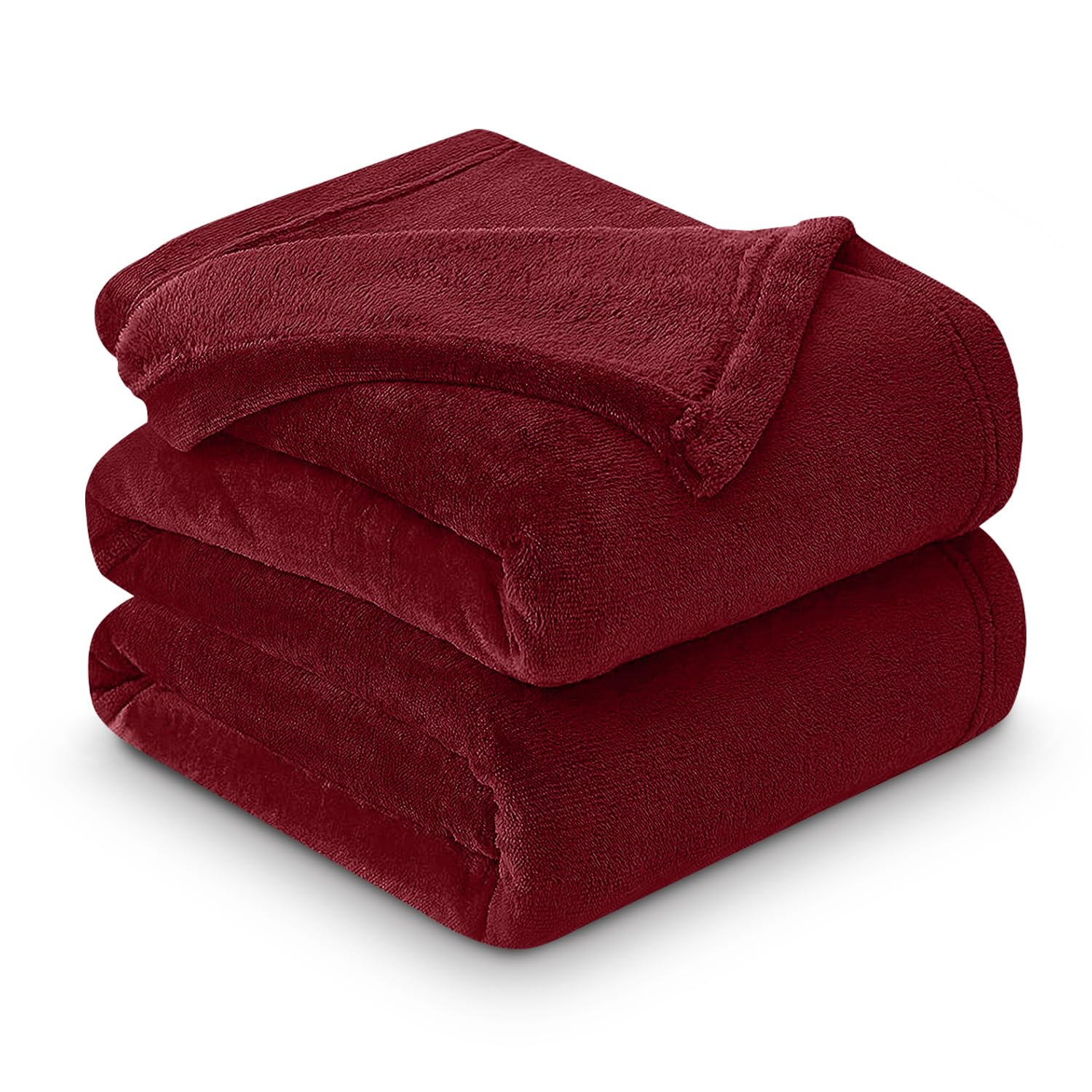 GC GAVENO CAVAILIA Luxurious Fleece Mink Blanket, Warm & Thermal Blankets Throws, Cuddly Throws For Sofas, Red, 200X240