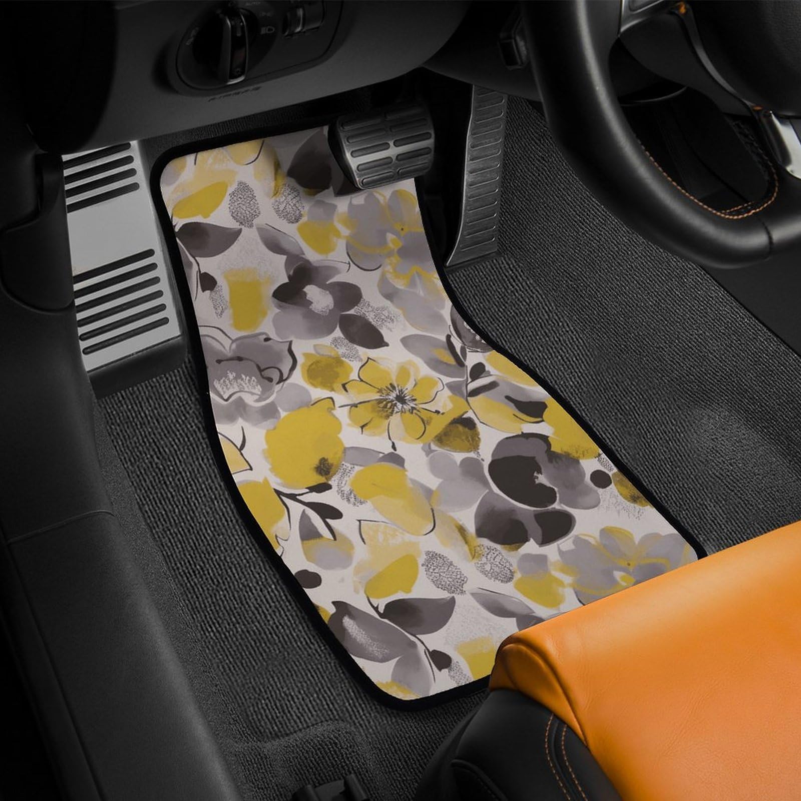 4 tappetini per auto, resistenti, antiscivolo, facili da pulire, adatti per la maggior parte delle auto, per tutte le stagioni, universali, adatti per SUV, berline e camion