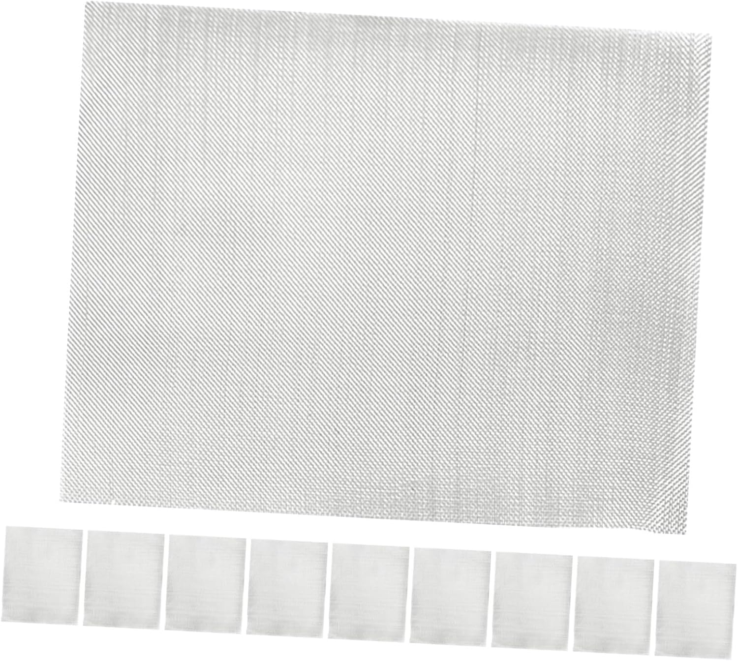 Automotive Bumper Repair Welding Mesh Kit 10 Pcs Stainless Steel Hole Repair Screen for Car Bumper and Thermoplastic