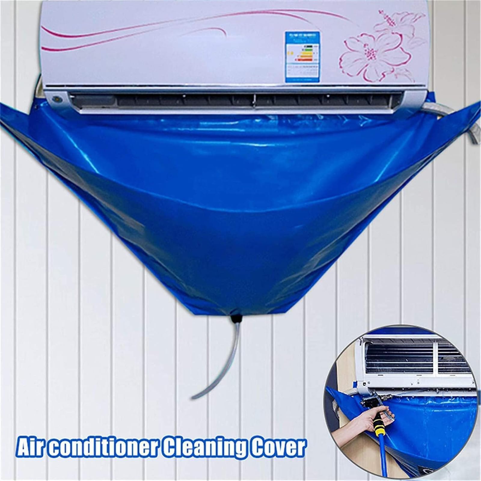 Alvinlite Waterdichte stofzak voor airconditioning, reinigingszak, waterdichte airconditioning, beschermende tas aan de muur gemonteerd