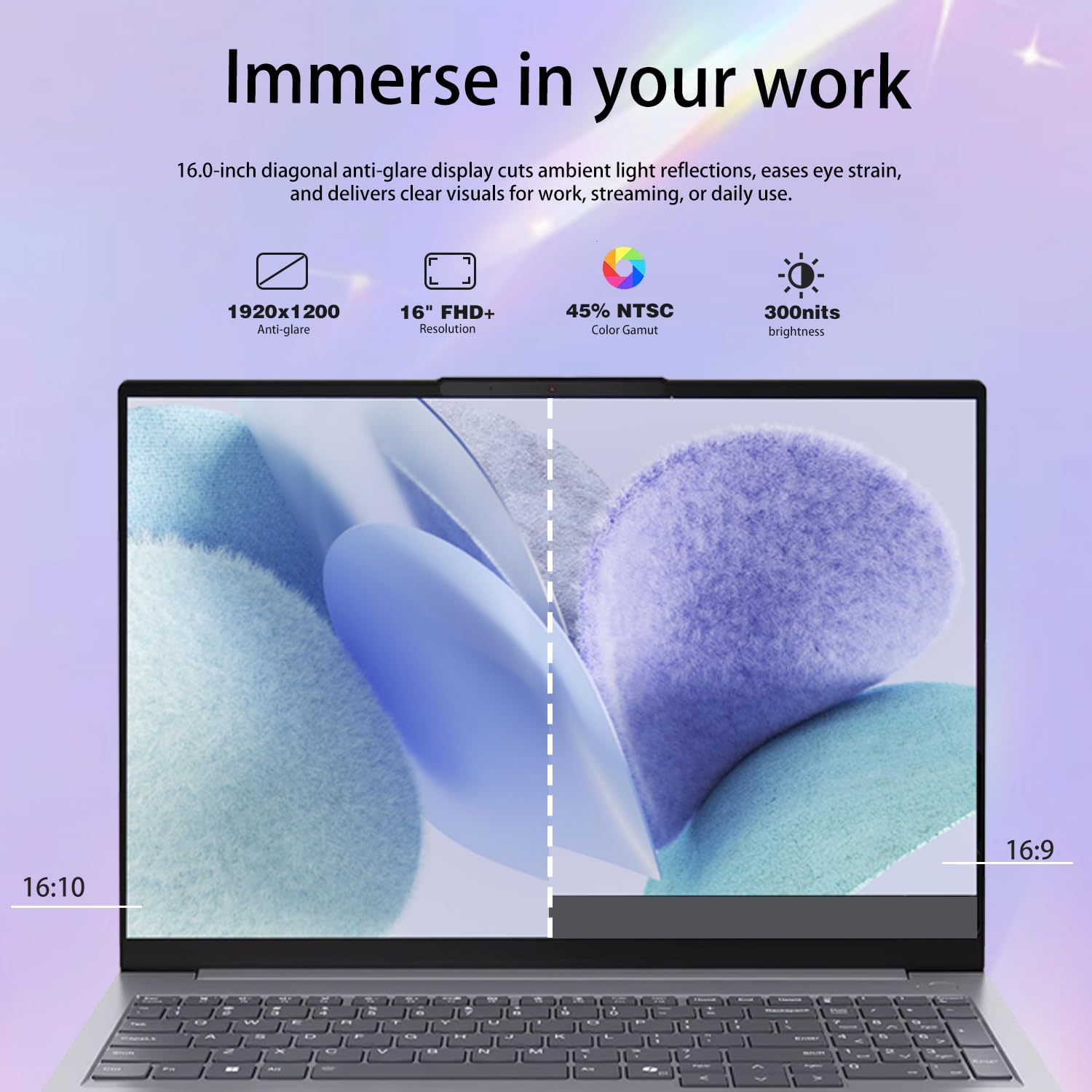 Lenovo ThinkBook 16 Gen 7 display features