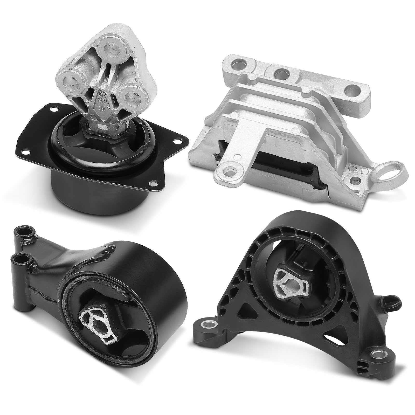 Frankberg 2 soportes de motor + 2 soportes de caja de cambios 13228303 | Compatible con: Insignia A G09, Insignia A Saloon G09, Insignia A Sports Tourer G09