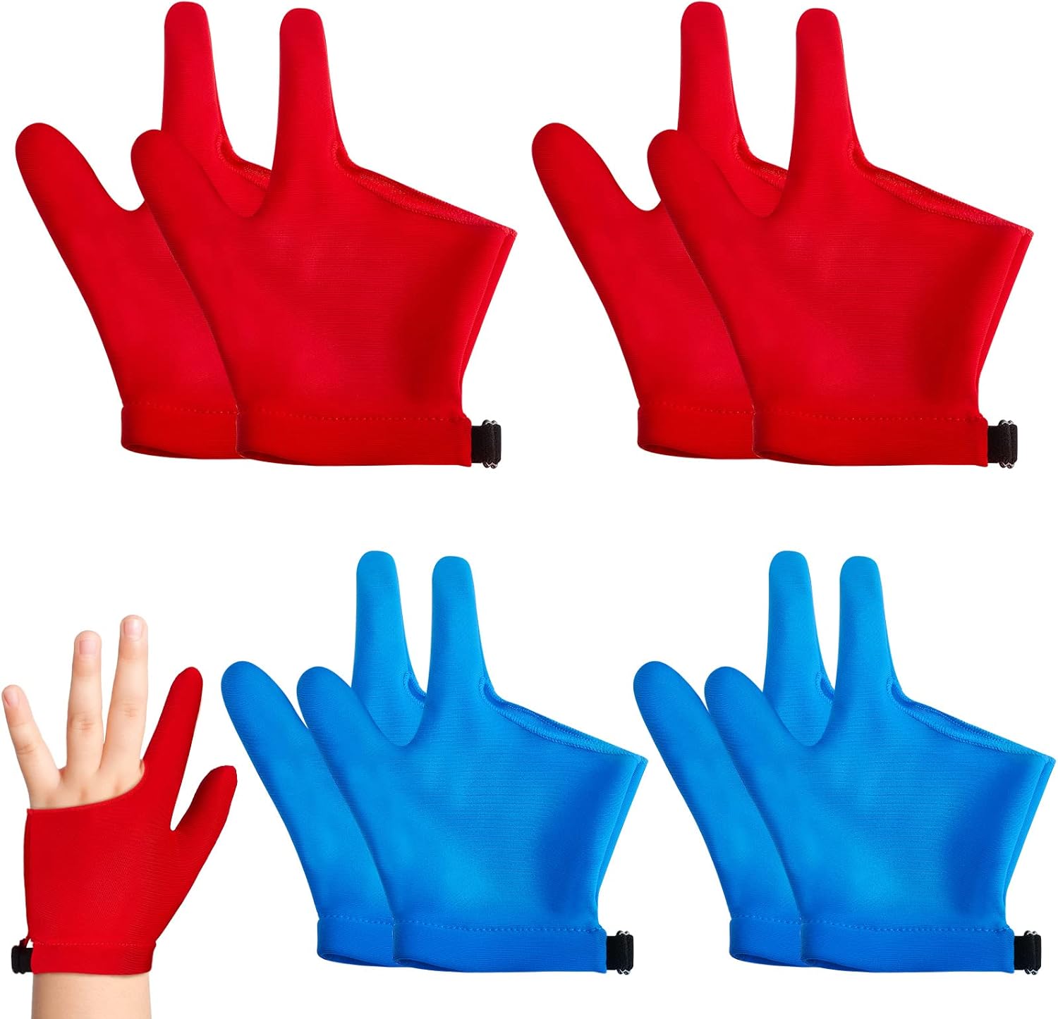 Jecery 4 Pairs Stop Thumb Sucking Gloves Thumb Guard for