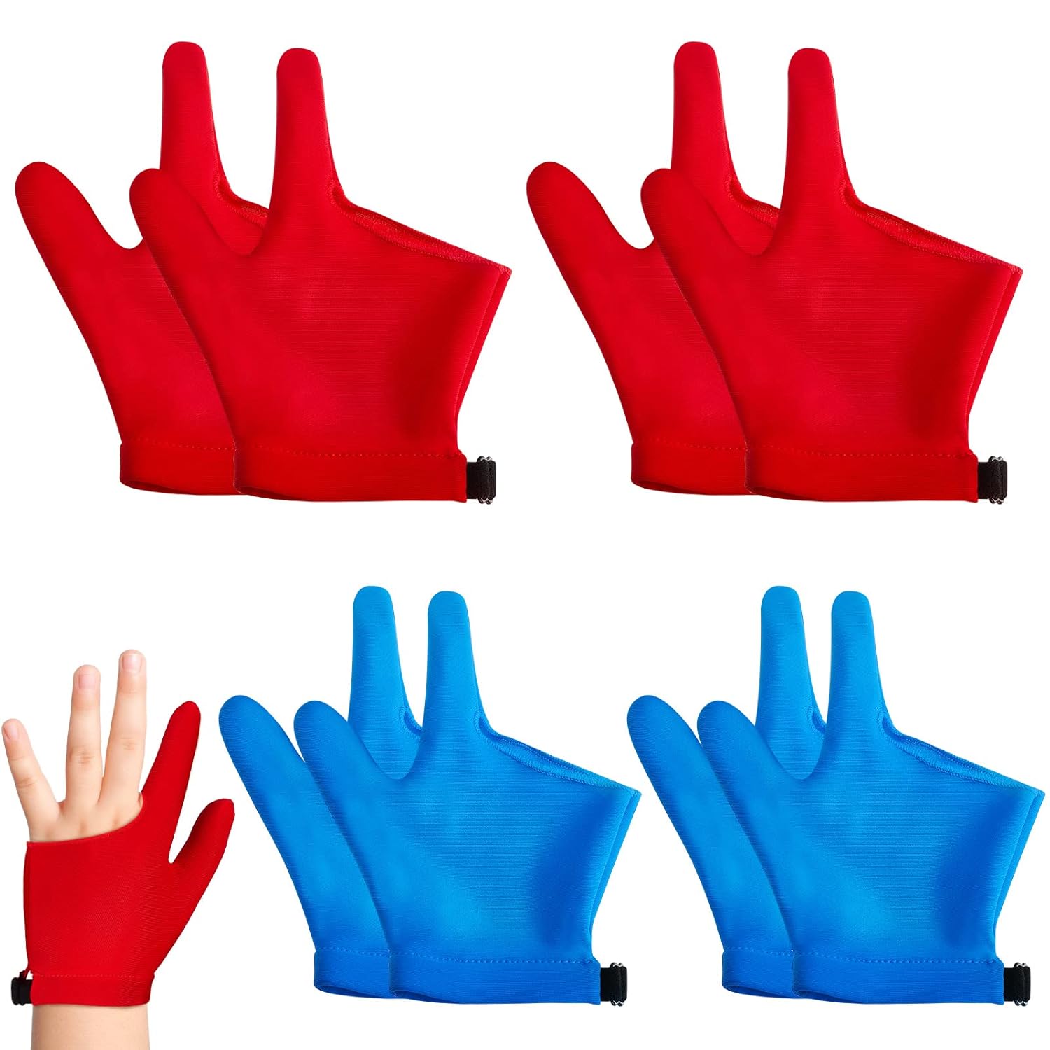 Jecery 4 Pairs Stop Thumb Sucking Gloves Thumb Guard for Thumb Sucking