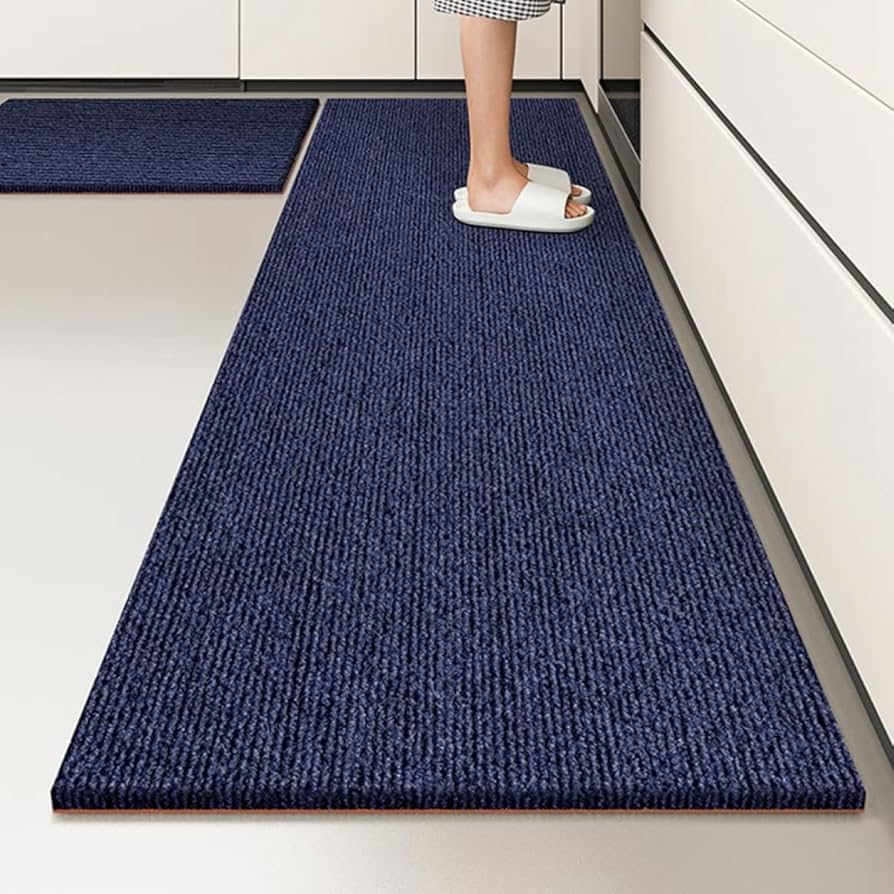 抗菌防臭キッチンマット 吸水速乾 床暖房対応 コスモトロン（R）使用 ふわふわ抗菌防臭・吸水速乾キッチン