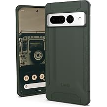 Google Pixel 7 Pro Case, URBAN ARMOR GEAR 5G 6.7" Scout Green Olive Drab Lightweight Rugged Premium Shockproof Anti-Bacterial Military Drop Tested Protective Cover for Google Pixel 7 Pro