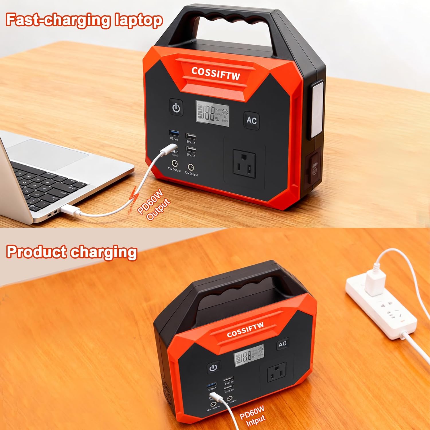 12000A Jump Starter 200W Portable Car Battery Starter with 130Wh Power Bank – PD 60W Two-Way Fast Charging, The Most Multi-Function & Heavy Duty Jump Starter (Apply for All Cars & Trucks)