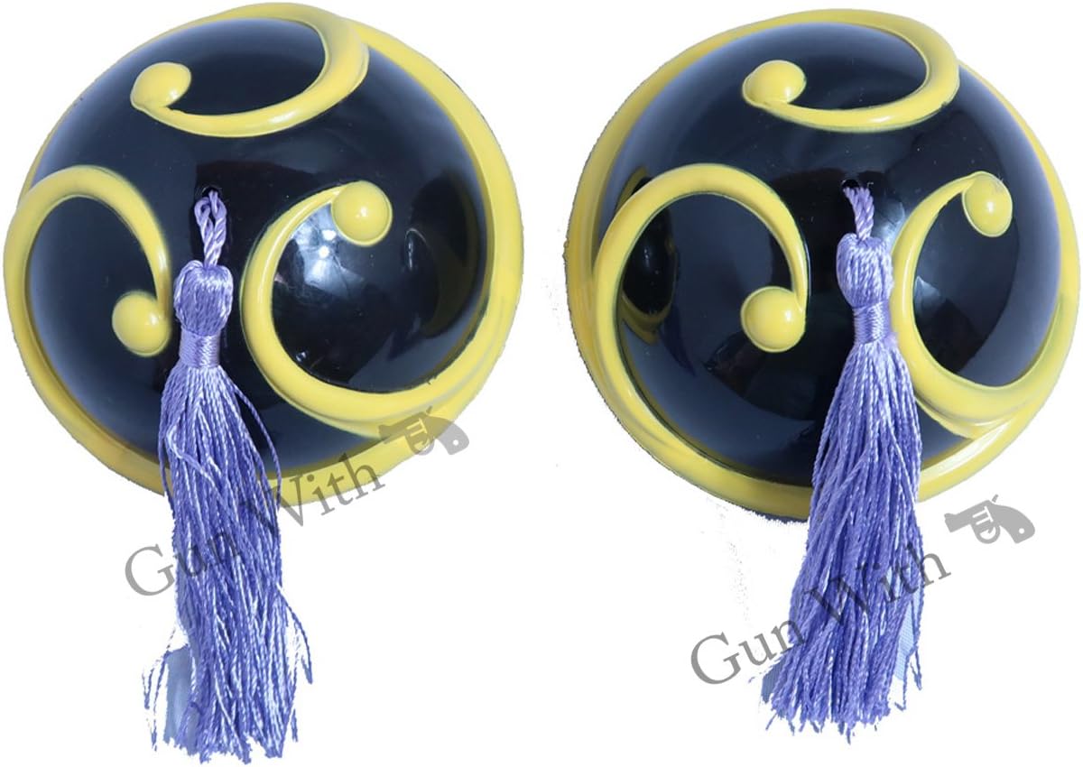 Amazon Co Jp Gun With 銀魂 神楽 髪飾り ぼんぼり シニヨンカバー お団子カバー 頭 ヘアー 小道具 コスプレ 衣装 コスチューム アニメ 変身 リアル かぐら ぎんたま 髪飾り ホビー