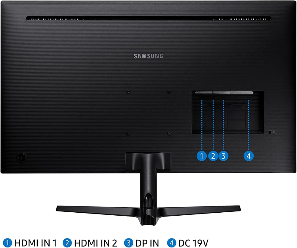 Samsung 32 inch UJ59 4k monitor - UHD, 3840 x 2160p, 60hz, 4ms, Dual monitor, laptop monitor thumbnail 5