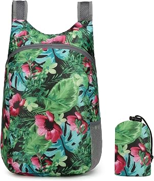 Ultralight Foldable Backpack,Water Resistant Hiking Daypacks,Camping Hiking Biking Travelling Backpack - 20L A,B,C,D,E,F,G F