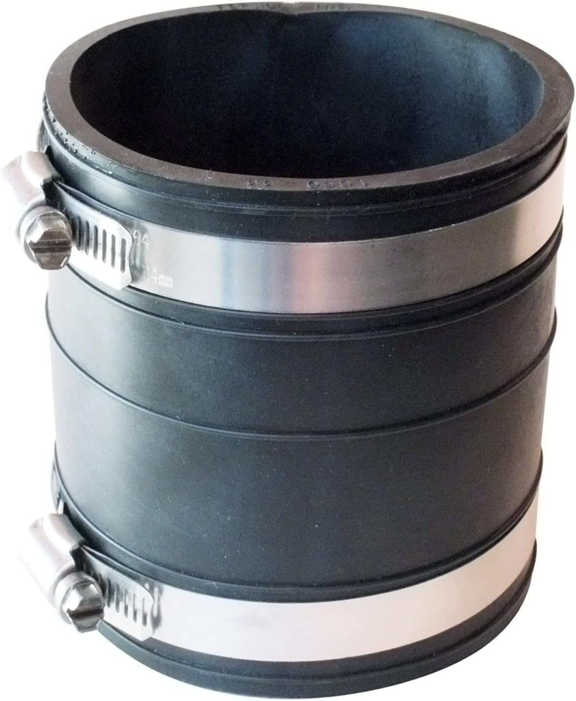 FerncoP1060-33 Flexible PVC Coupling For 3" Plastic Socket to Socket Plumbing Connections