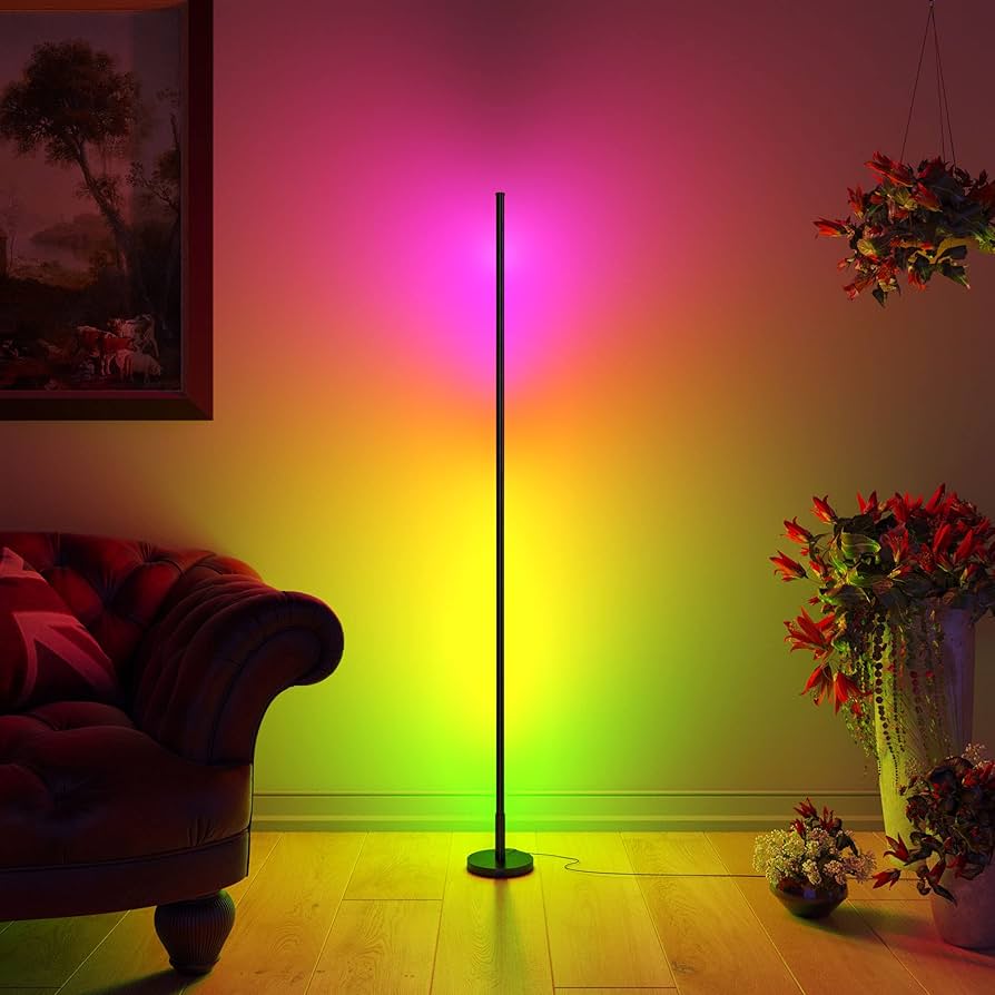 NOXU DESIGN Sutikku Floor Lamp Colour Changing 150cm Tall