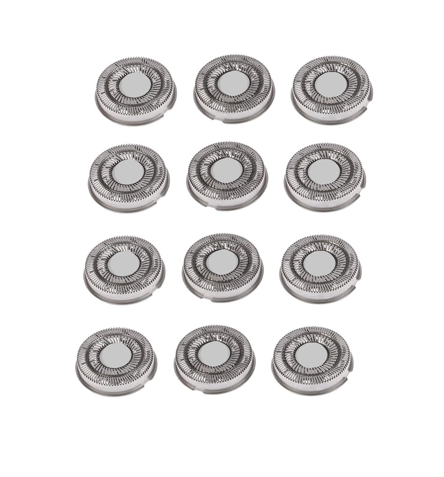 FR8 Elektrorasierer Ersatzklingen Ersatzklingen Nasentrimmer Schläfentrimmer Elektrischer Rasierapparat Rasierapparat(12pcs)